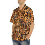 Hawaiian Shirt African Tribal Symbols