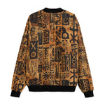 Bomber Jacket African Tribal Symbols