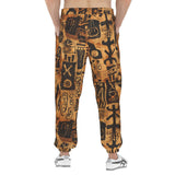 Men's Sweatpants African Tribal Symbols