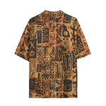 Hawaiian Shirt African Tribal Symbols