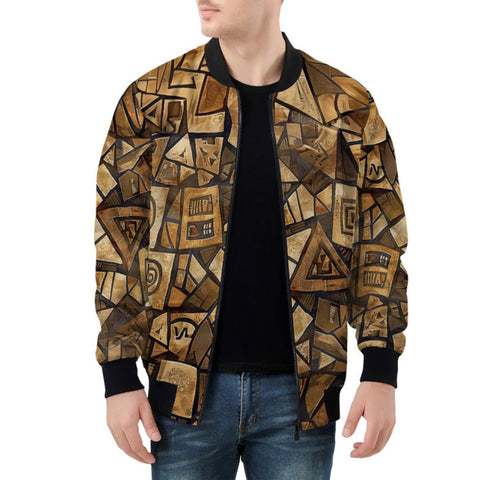 Bomber Jacket African Tribal Patterns