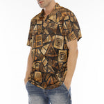 Men's Polo Shirt African Tribal Patterns