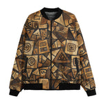 Bomber Jacket African Tribal Patterns