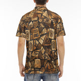 Men's Polo Shirt African Tribal Patterns