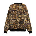 Bomber Jacket African Tribal Patterns