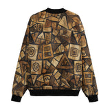 Bomber Jacket African Tribal Patterns