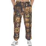 Men's Sweatpants African Tribal Symbols Art