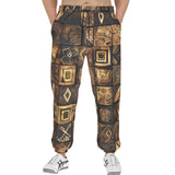Men's Sweatpants African Tribal Symbols Art