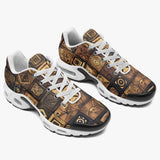 Air Cushion Sneakers African Tribal Symbols Art