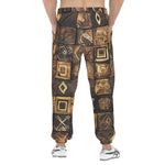 Men's Sweatpants African Tribal Symbols Art