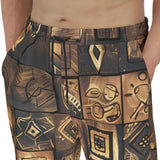 Men's Sweatpants African Tribal Symbols Art