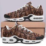 Air Cushion Sneakers Ancient Mayan Wooden Carvings