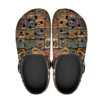 Classic Clogs Mosaic Traditional Mayan Symbols