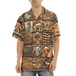 Hawaiian Shirt Various Tribal Motifs Tile