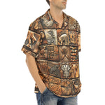 Hawaiian Shirt Various Tribal Motifs Tile