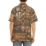 Hawaiian Shirt Various Tribal Motifs Tile