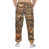 Men's Sweatpants Various Tribal Motifs Tile