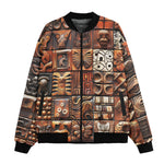 Bomber Jacket Tribal Tile Mosaic