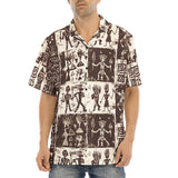 Hawaiian Shirt Ancient African Tribal Patterns
