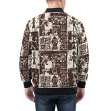 Bomber Jacket Ancient African Tribal Patterns