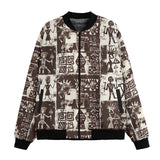 Bomber Jacket Ancient African Tribal Patterns