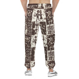 Men's Sweatpants Ancient African Tribal Patterns