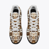 Air Cushion Sneakers Ancient African Tribal Patterns