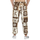 Men's Sweatpants Ancient African Tribal Patterns