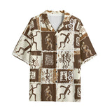 Hawaiian Shirt Ancient African Tribal Patterns