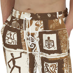 Men's Sweatpants Ancient African Tribal Patterns