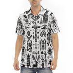 Men's Polo Shirt Ancient Mythology Symbols