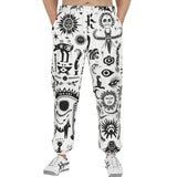 Men's Sweatpants Ancient Mythology Symbols