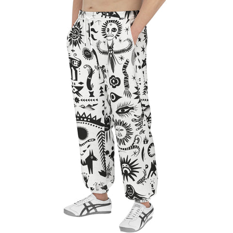 Men's Sweatpants Ancient Mythology Symbols