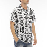 Men's Polo Shirt Ancient Mythology Symbols