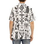 Hawaiian Shirt Ancient Mythology Symbols