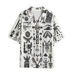 Hawaiian Shirt Ancient Mythology Symbols