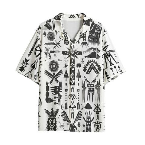 Hawaiian Shirt Ancient Mythology Symbols
