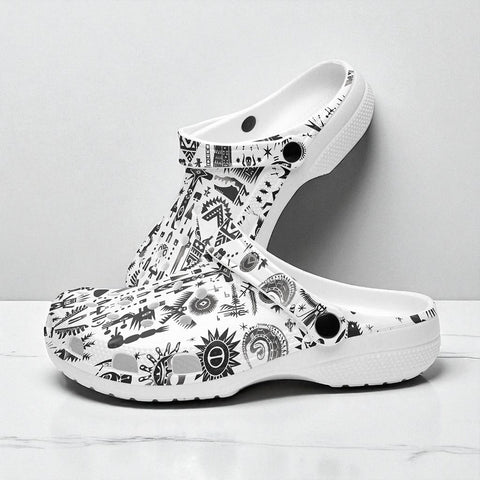 Classic Clogs Ancient Mythology Symbols