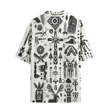 Hawaiian Shirt Ancient Mythology Symbols