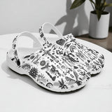 Classic Clogs Ancient Mythology Symbols