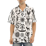 Hawaiian Shirt Ancient Mythology Symbols