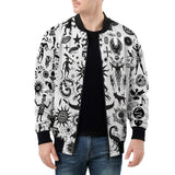 Bomber Jacket Ancient Mythology Symbols