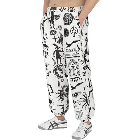 Men's Sweatpants Ancient Mythology Symbols