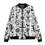 Bomber Jacket Ancient Mythology Symbols