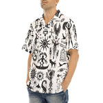Hawaiian Shirt Ancient Mythology Symbols