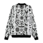 Bomber Jacket Ancient Mythology Symbols