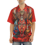 Hawaiian Shirt African Motifs