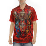 Men's Polo Shirt African Motifs