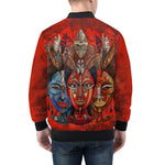 Bomber Jacket African Motifs