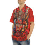 Hawaiian Shirt African Motifs